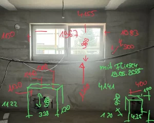 Fachgerechtes Aufmaß vor Ort als Grundlage für eine passgenaue Montage von Großküchen und Objekteinrichtungen.